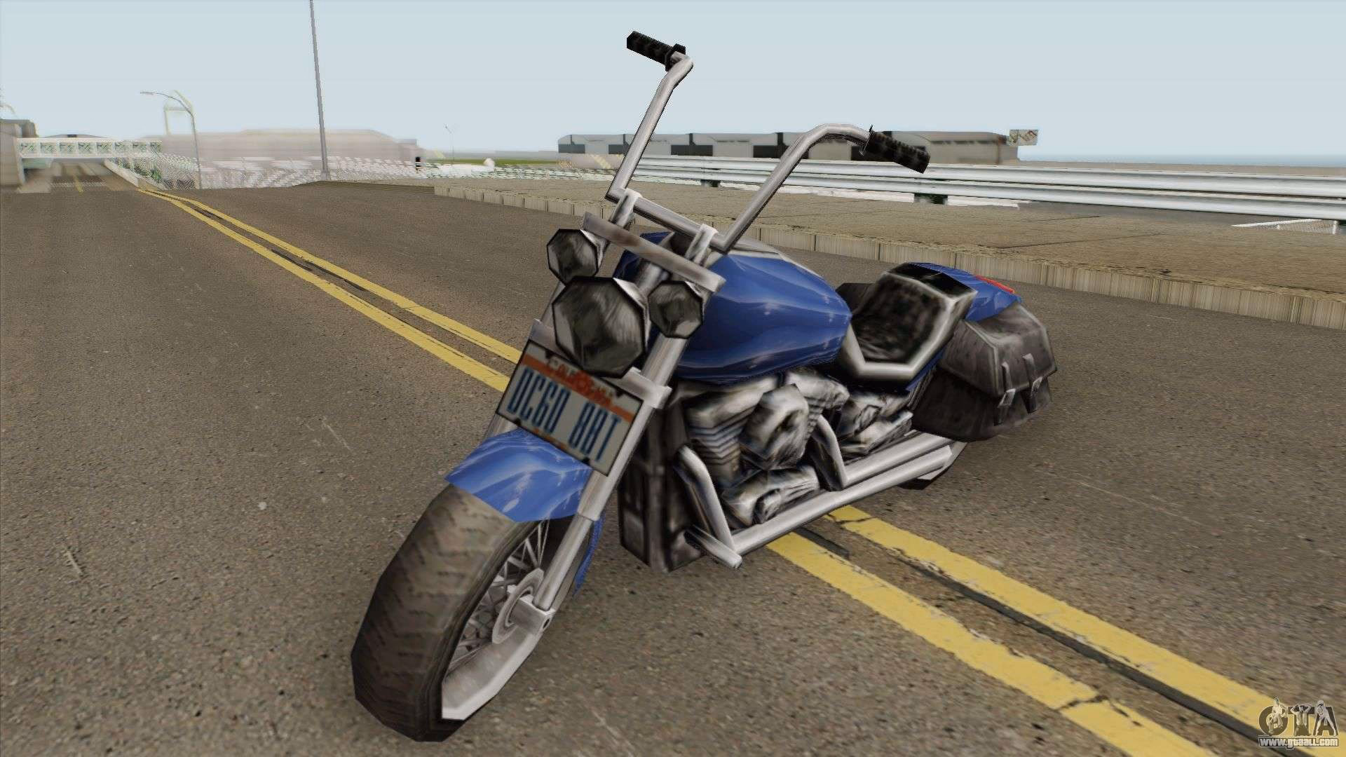 Where is the Los Santos freeway in Grand Theft Auto San Andreas?