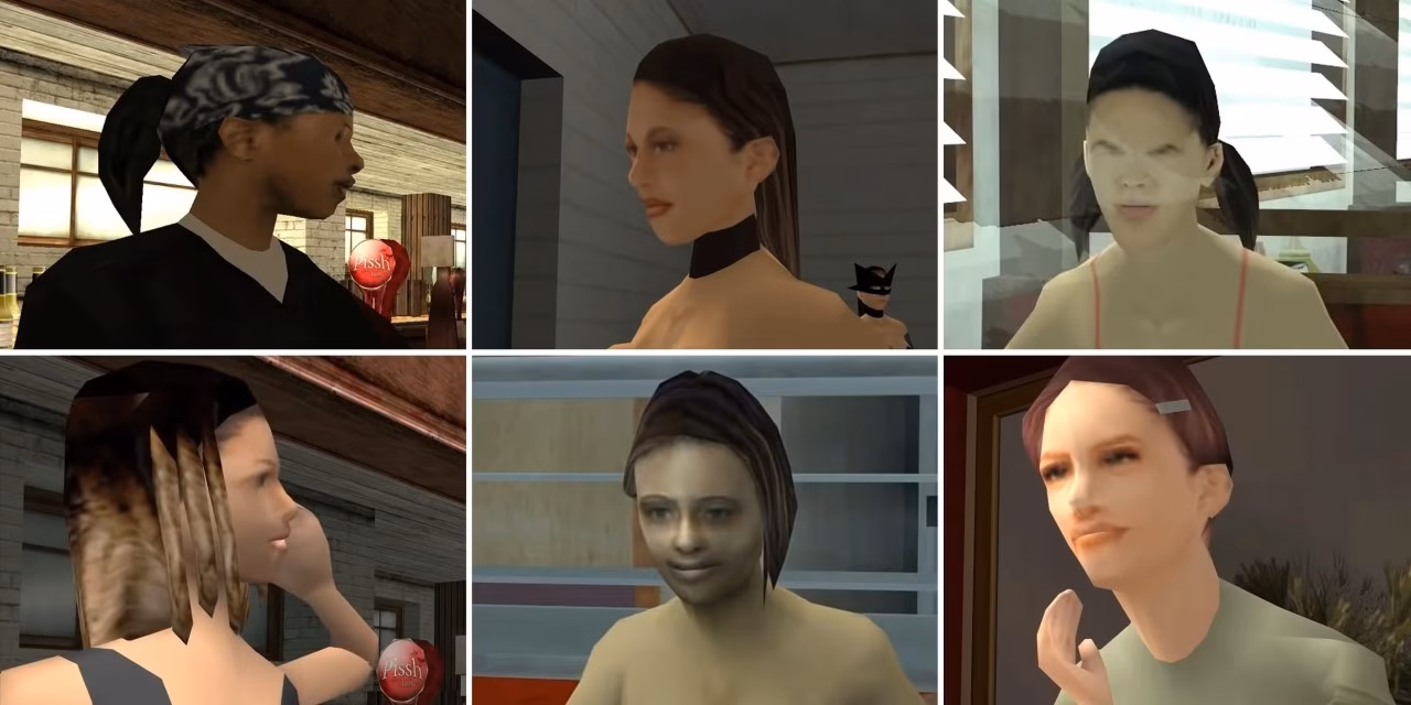 Do GTA San Andreas girlfriends like CJ?