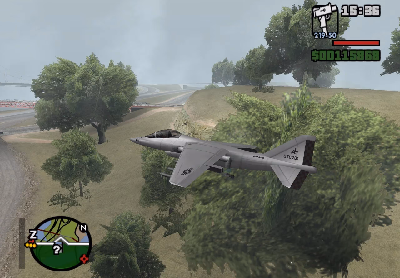 What is the Hydra in GTA San Andreas?