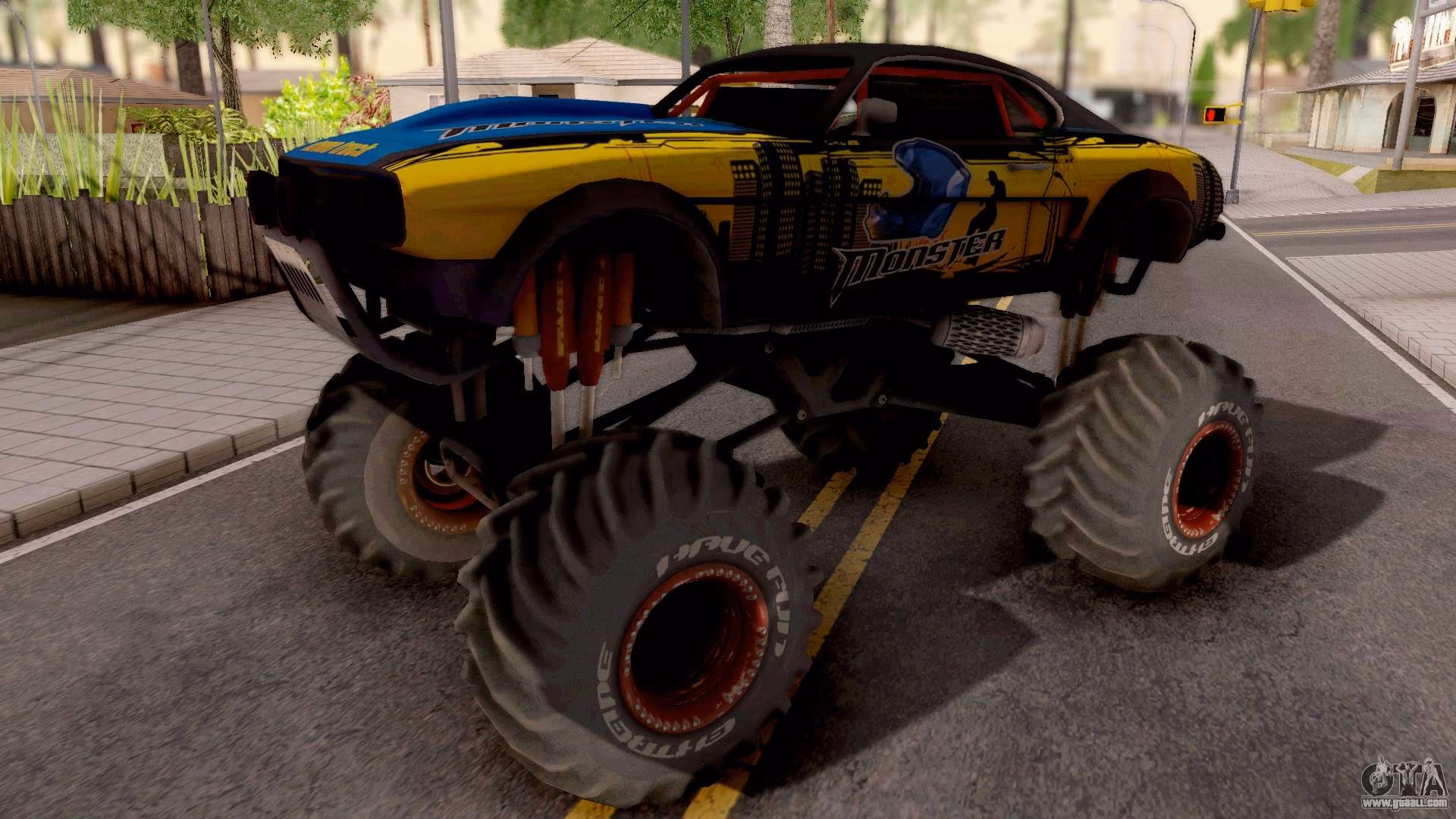 What is a monster truck in GTA San Andreas?