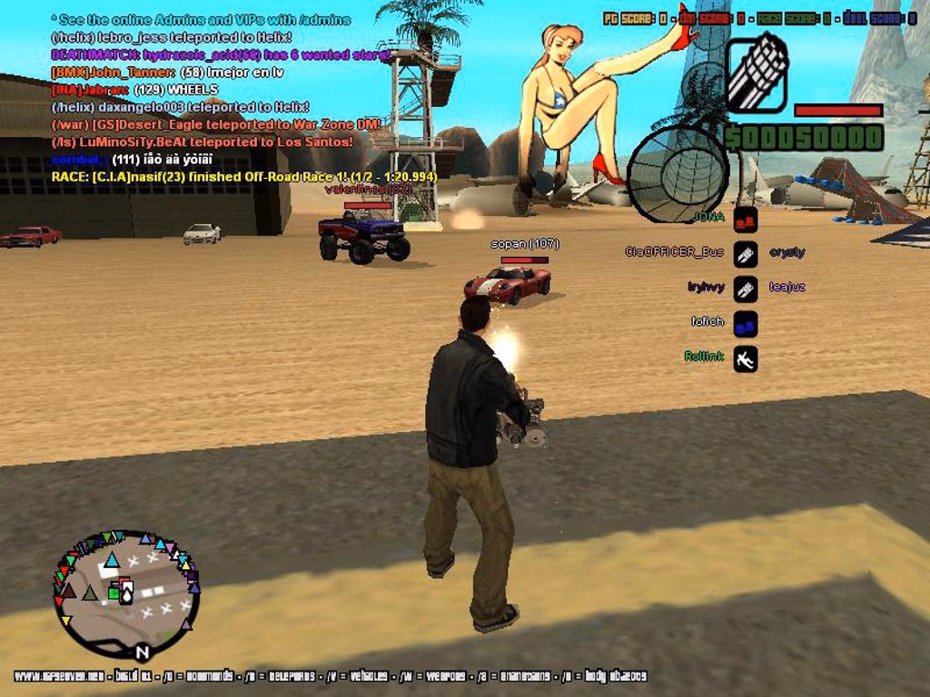 What is SA-MP app in GTA San Andreas?