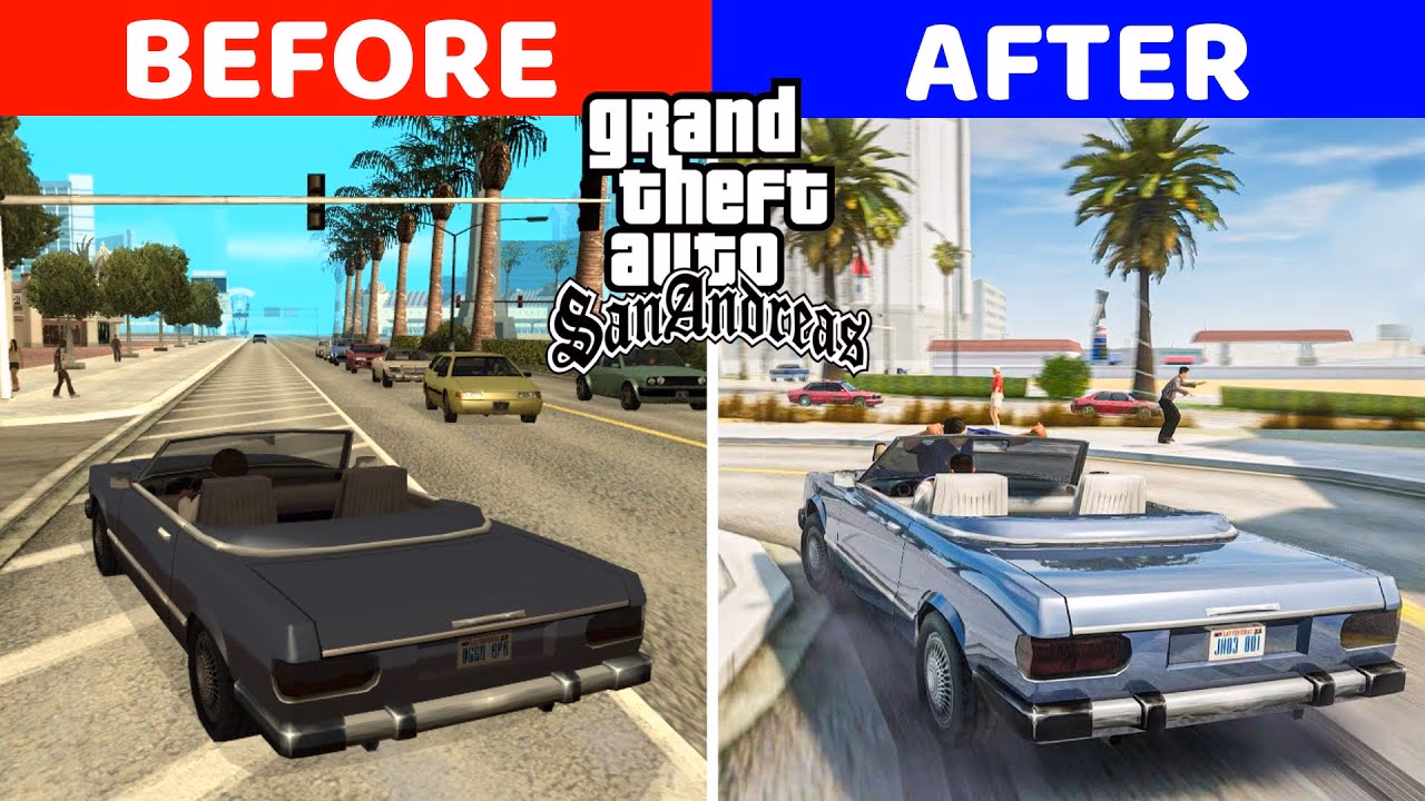 What are the mods for GTA San Andreas PC?