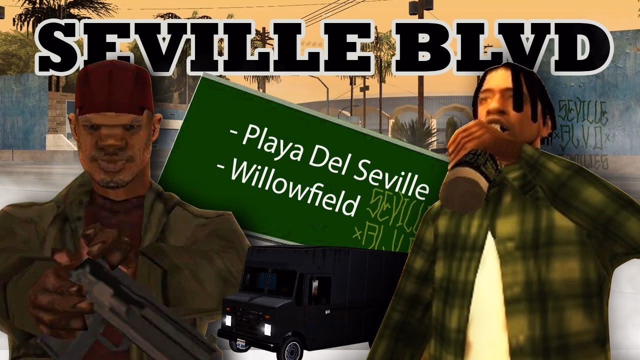 Where is Playa del Seville in Grand Theft Auto?