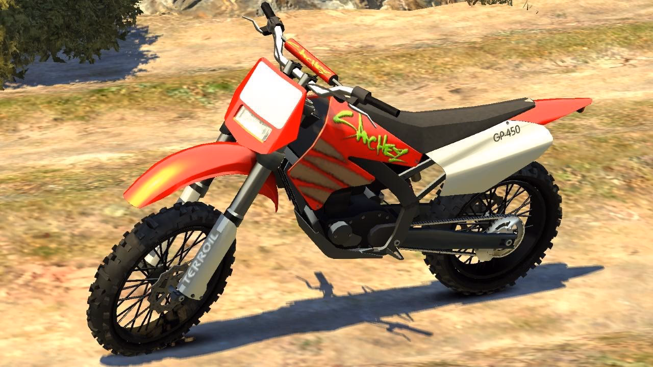 How fast is the Sanchez in GTA San Andreas?