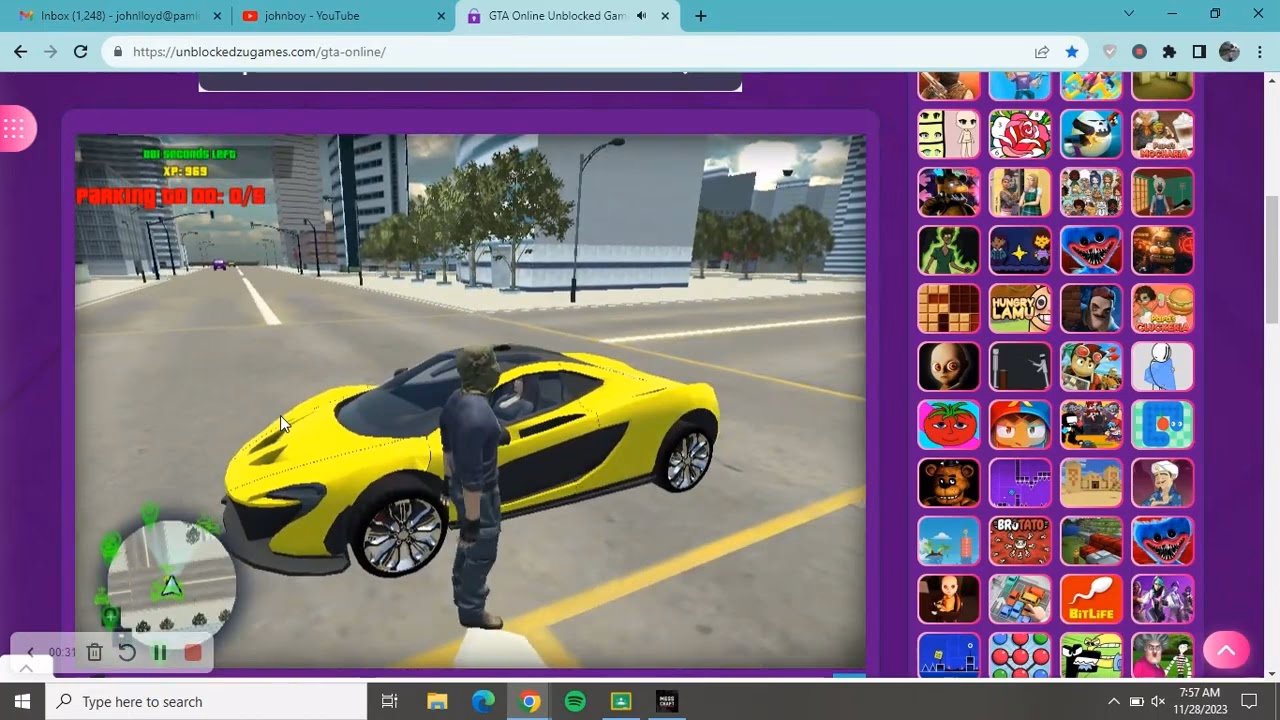 What is GTA unblocked games?