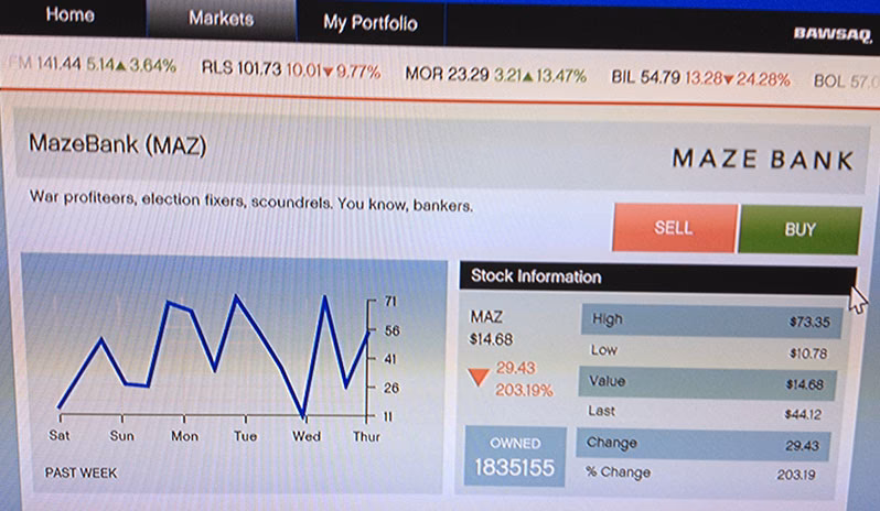 Does GTA 5 have a stock market?
