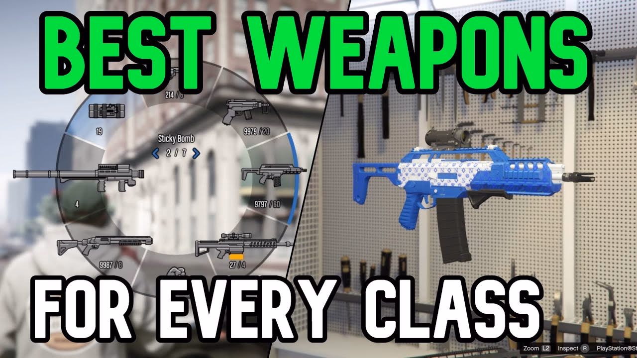 Which GTA 5 weapon is best?