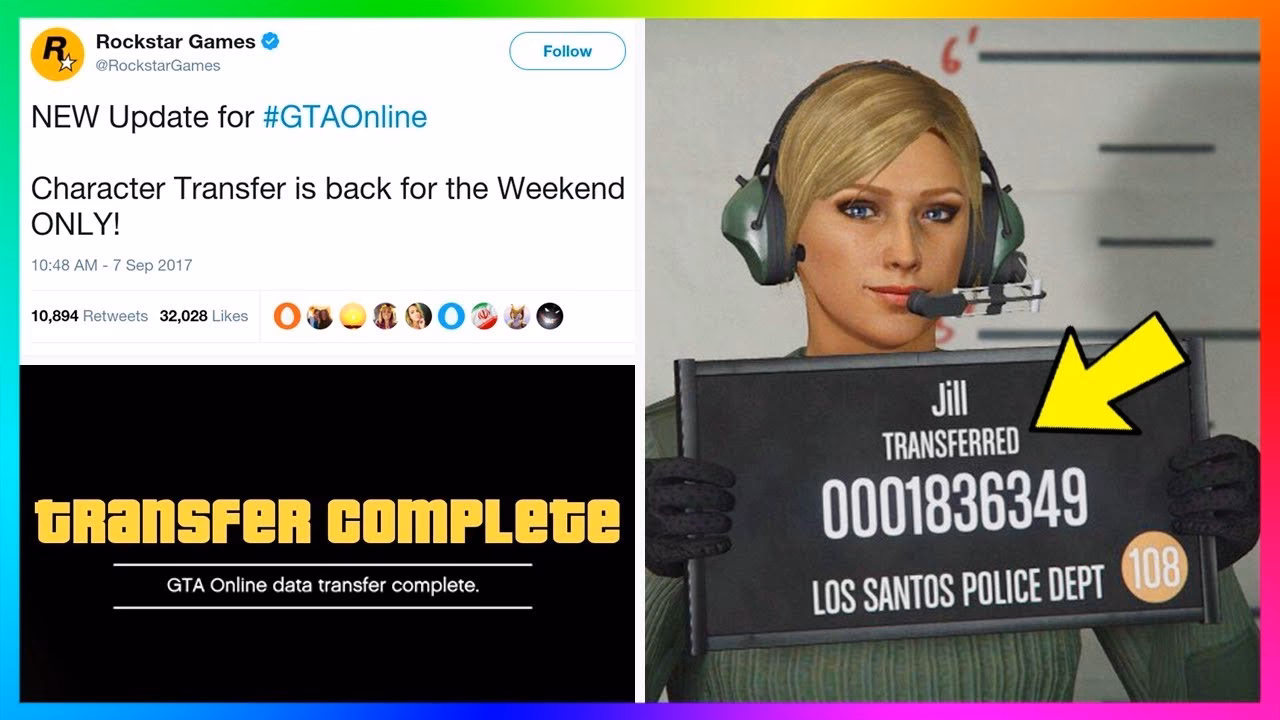 Can I migrate GTA V online characters from previous gen to current gen?