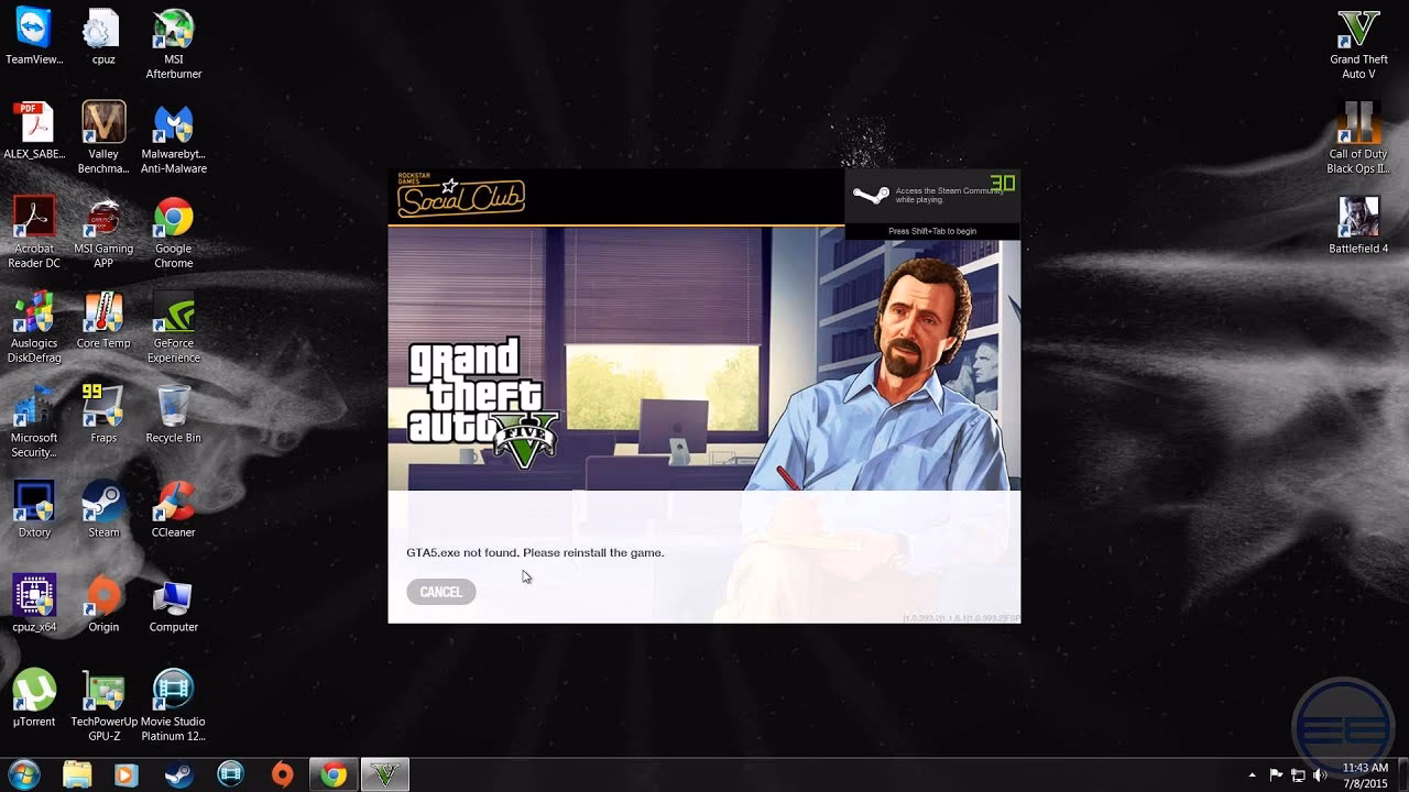 How to remove GTA V launcher?