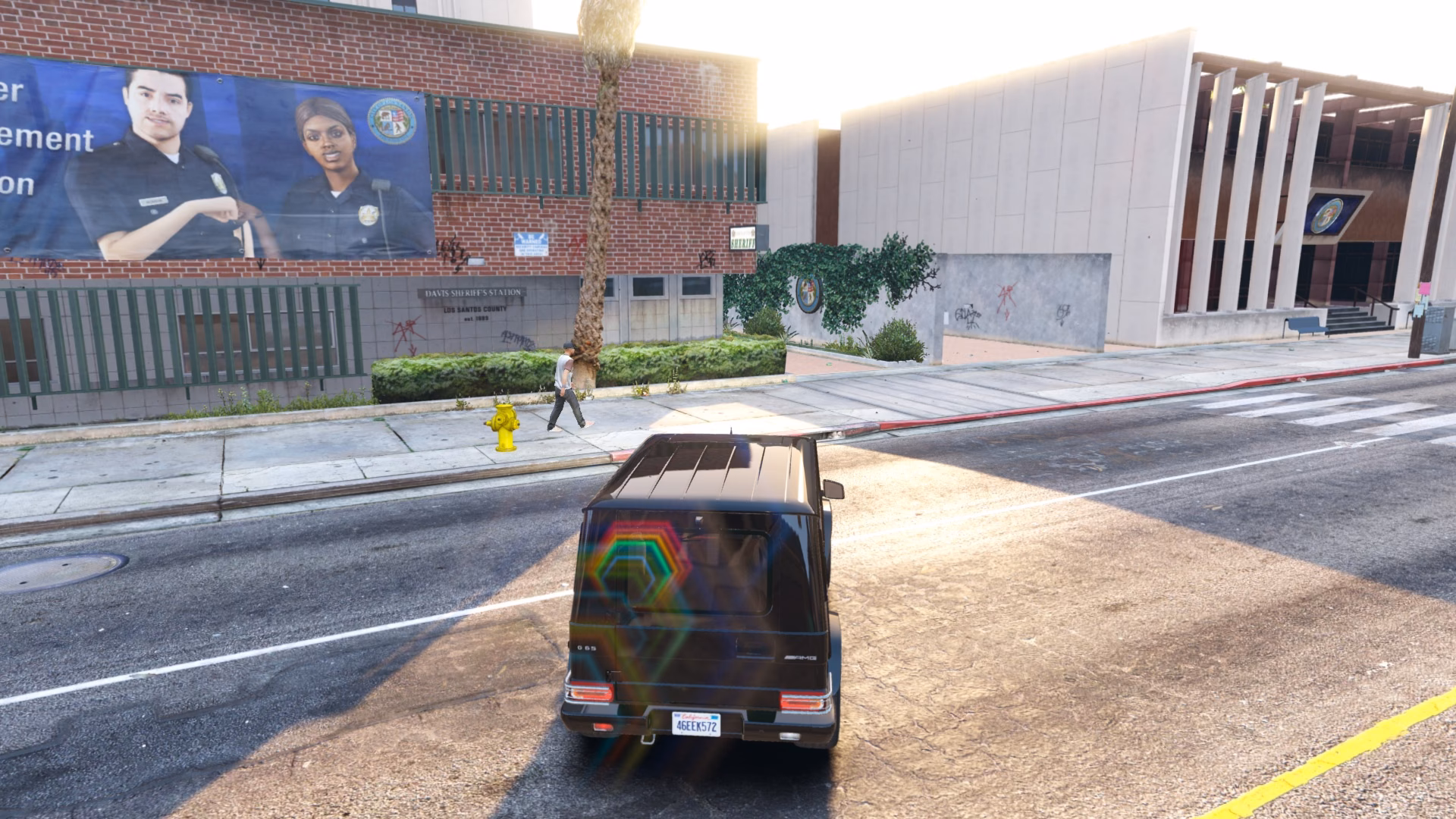 What is lens distortion in GTA V?