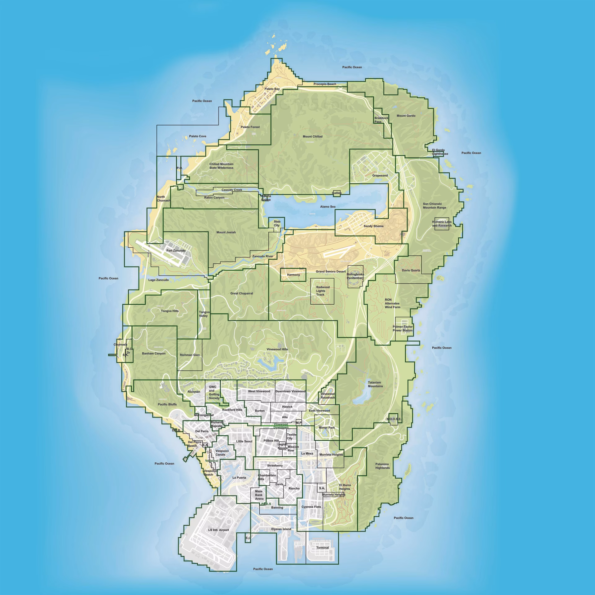 Where can I find a GTA 5 interactive map?