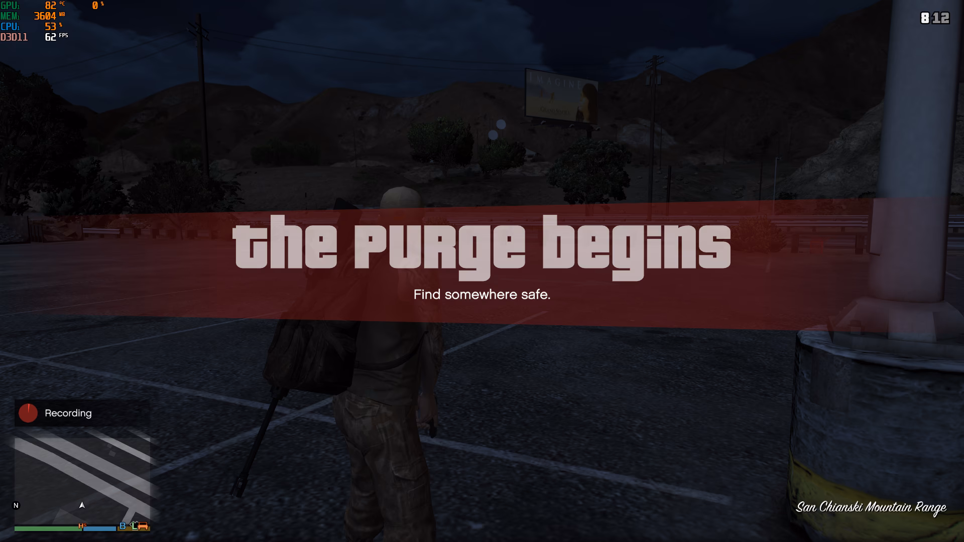 How do I Purge a map in GTA V?