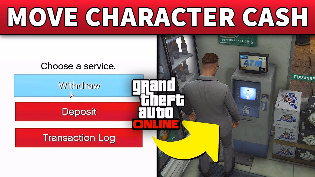 How to transfer money in GTA 5 online?