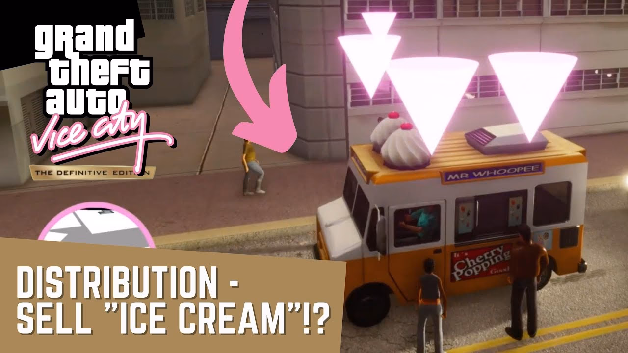 How do I complete the Cherry Popper ice cream factory distribution mission?