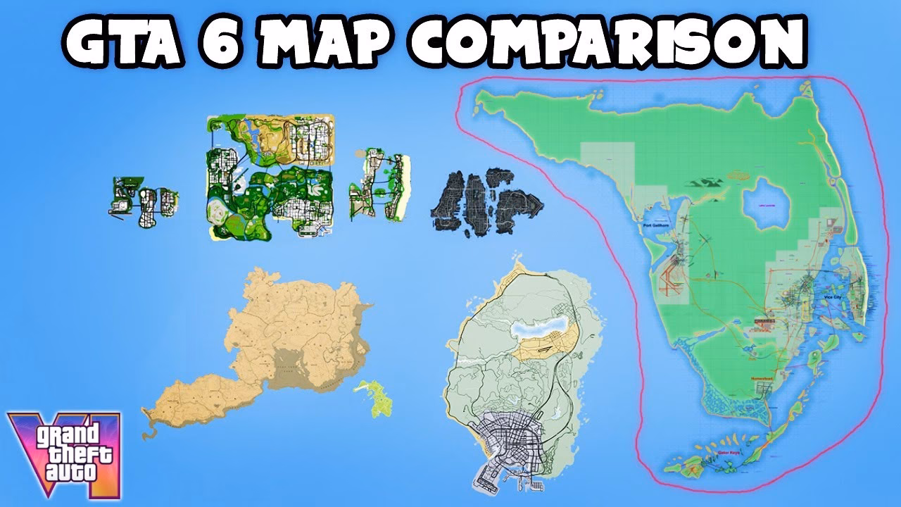 Is there a GTA 6 map of Vice City?