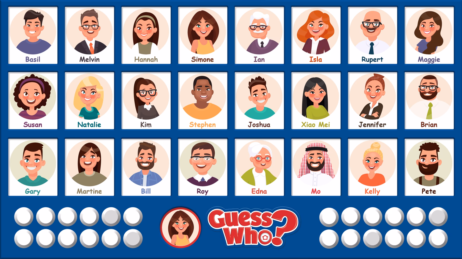What is a guess who game?