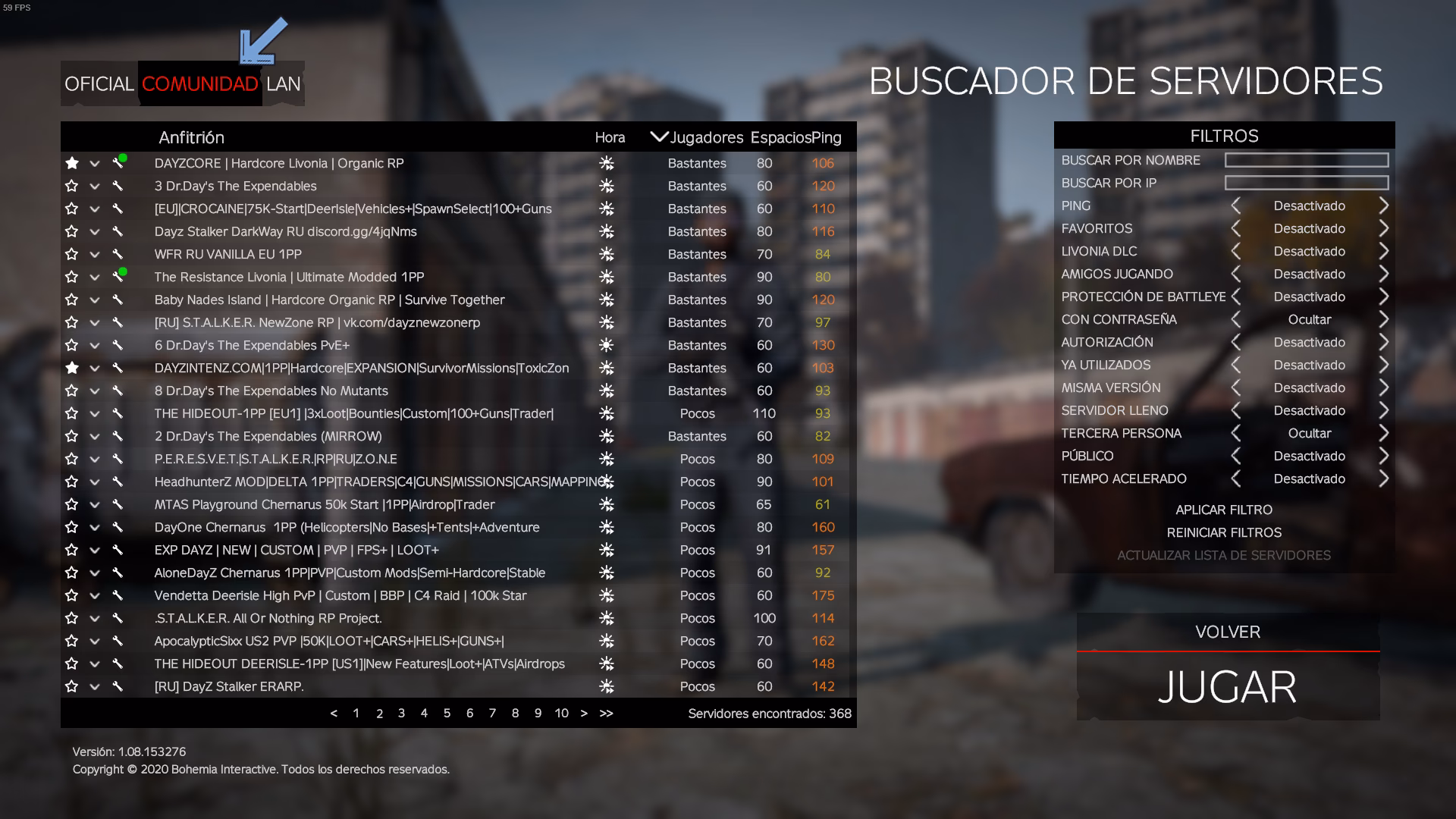 ¿Qué hay que probar para descargar otra versión de DayZ?
