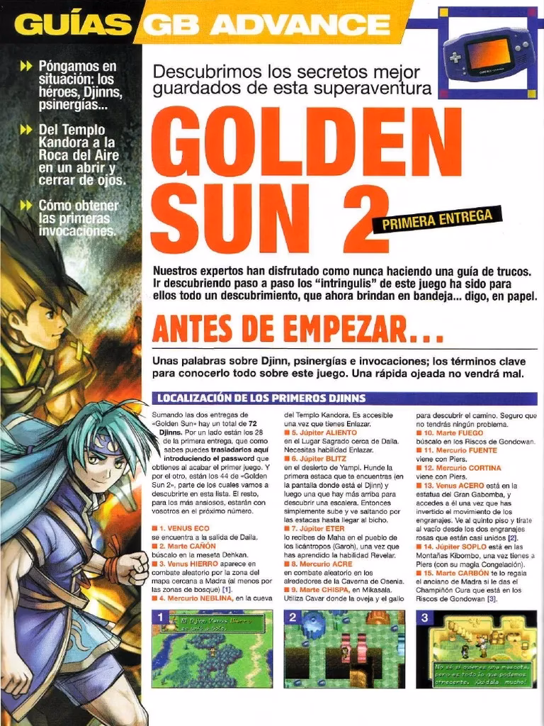 ¿Cómo traducir los Dialogos del juego Golden Sun?