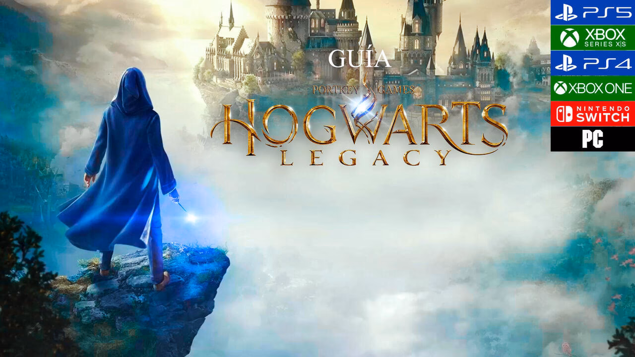 ¿Cómo se actualizan las guías de Hogwarts Legacy?