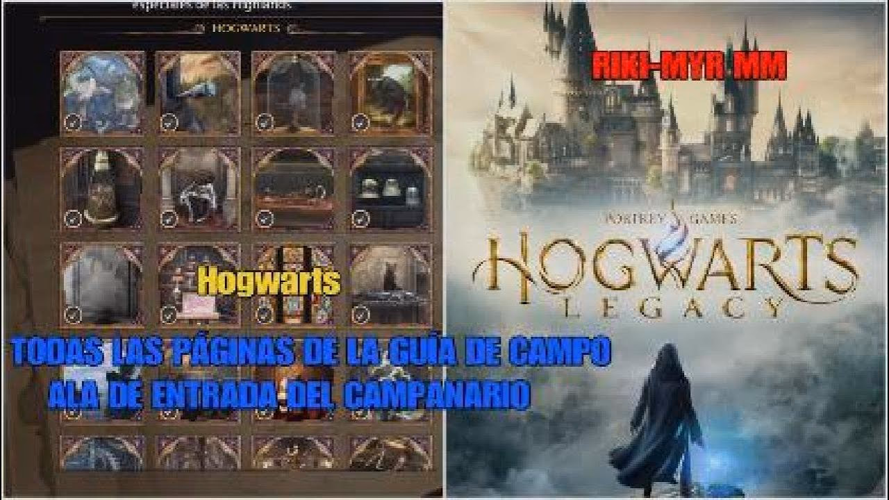 ¿Dónde se encuentran las páginas de Hogwarts?
