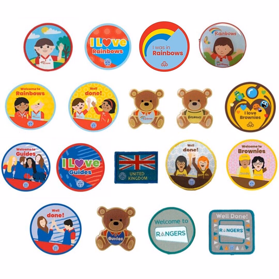 Can a Girl Guide get a badge?