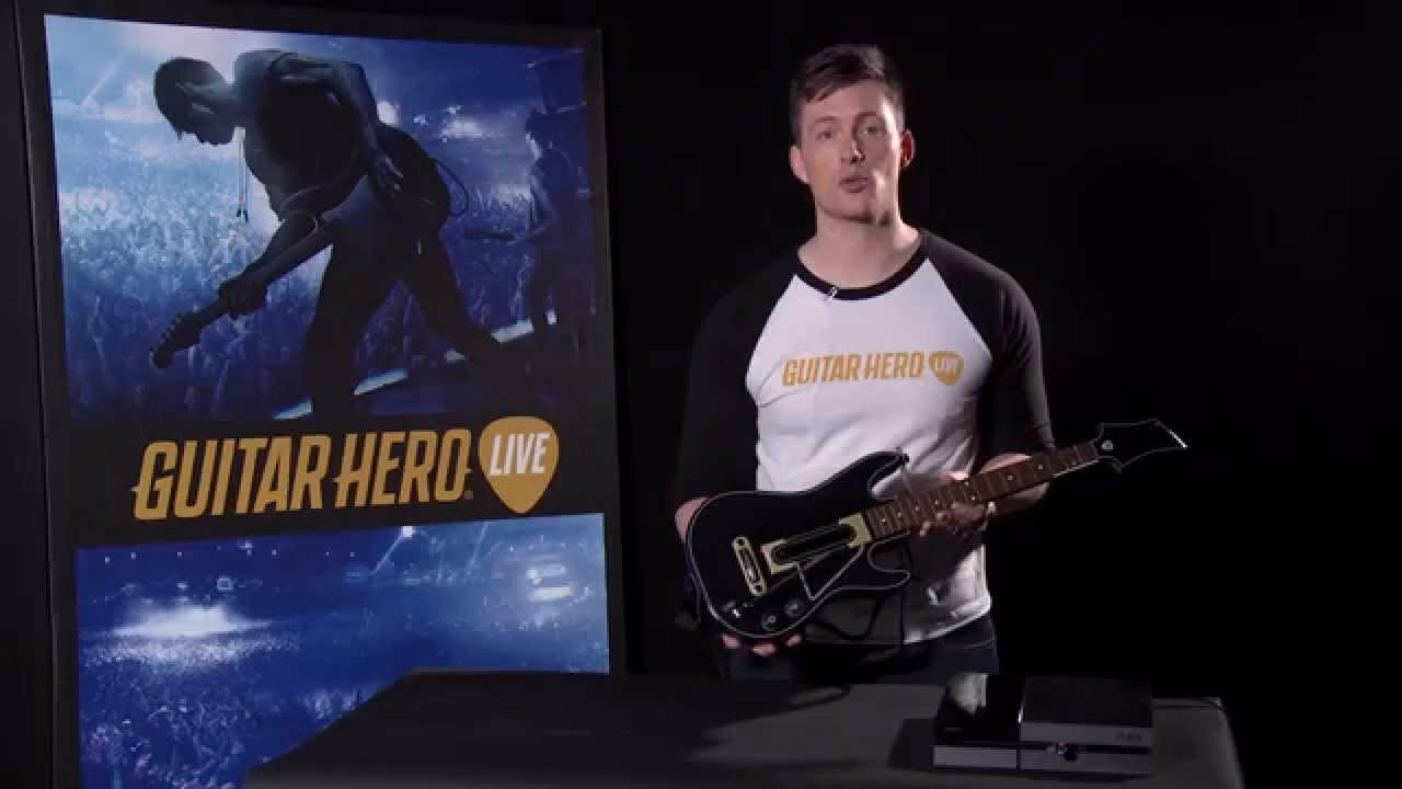 How do I play a Guitar Hero Live guitar?