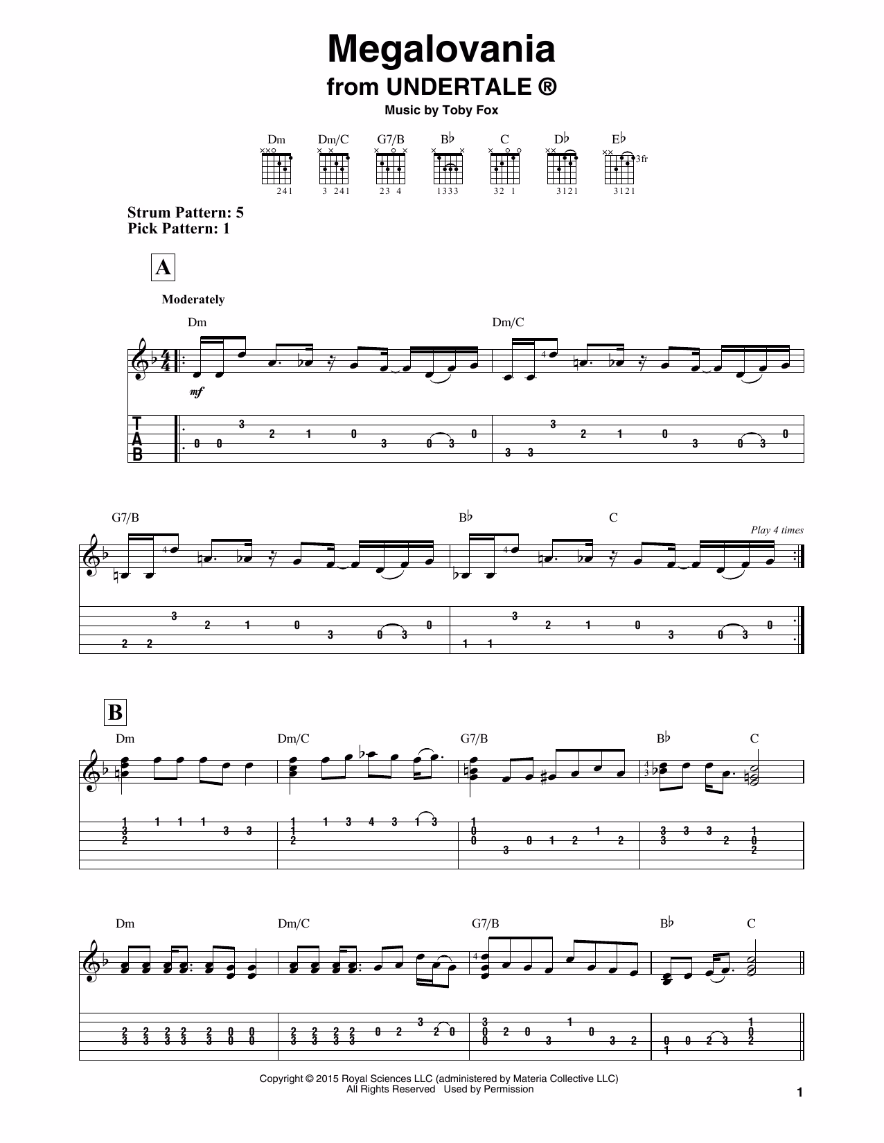 What are some songs from Undertale?