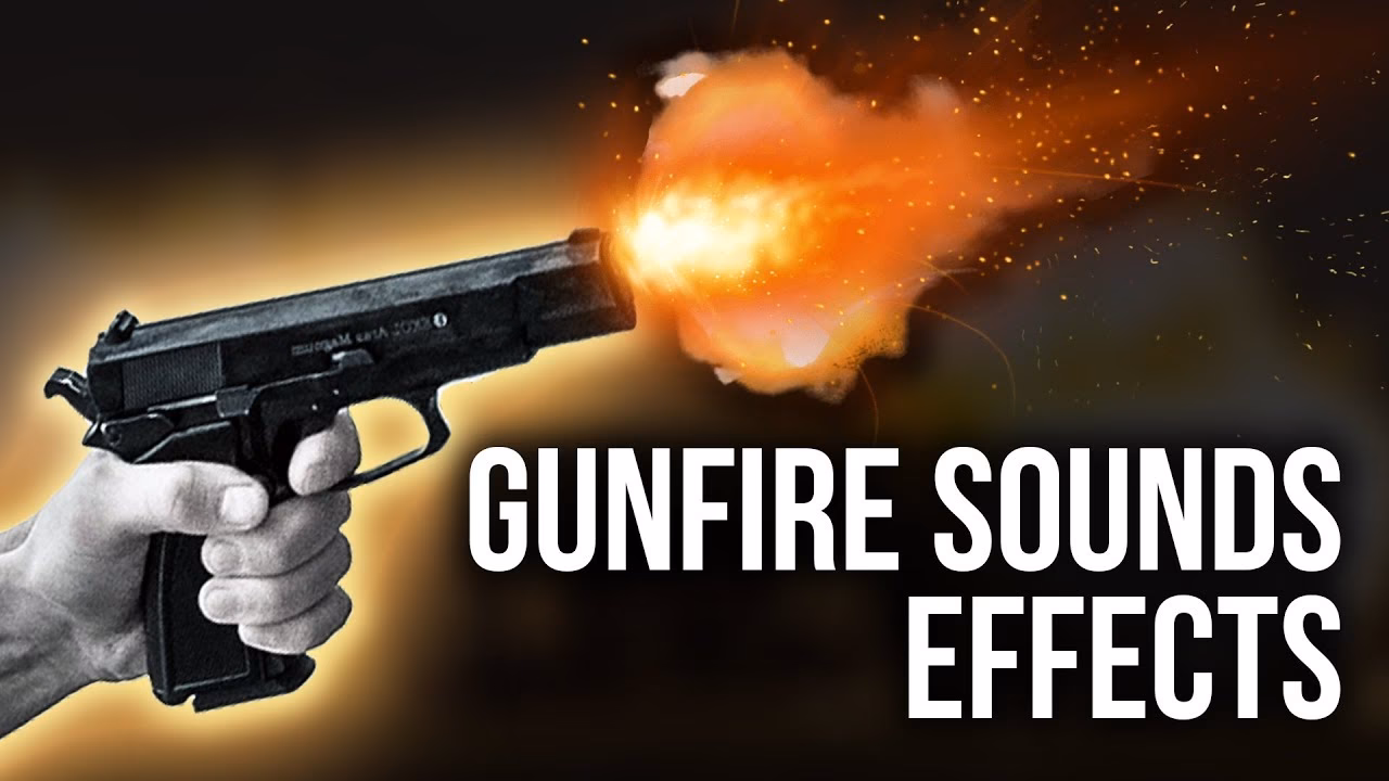 How do you create a futuristic gunfire sound?