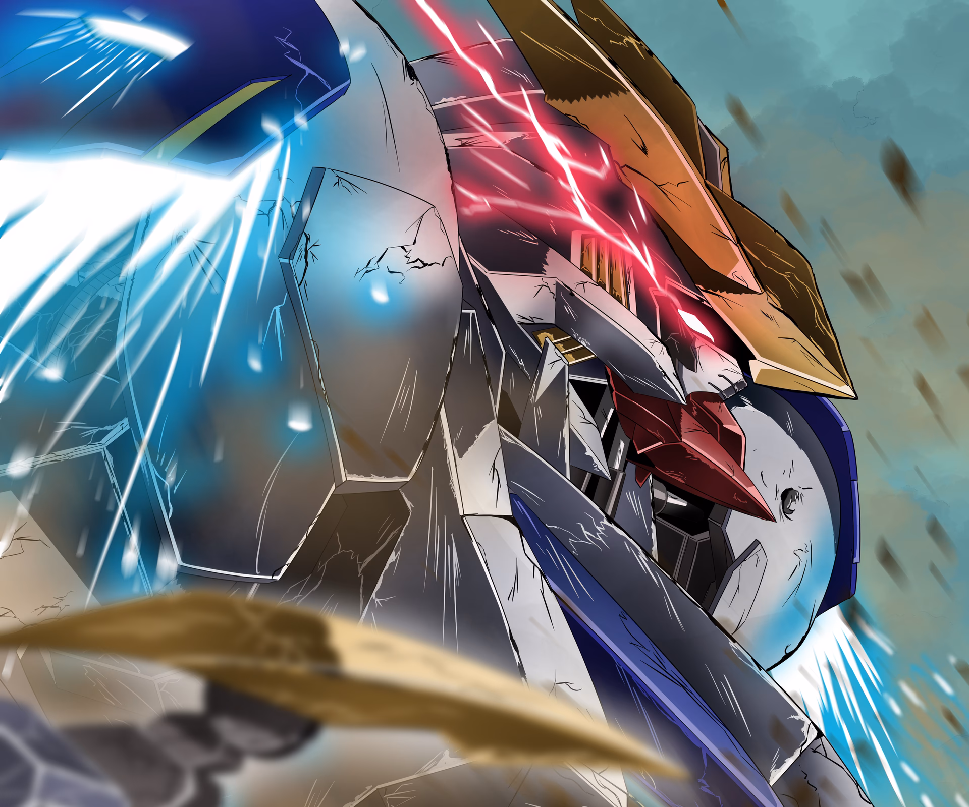 Is there a MS Gundam for Gundam Barbatos Lupus Rex?