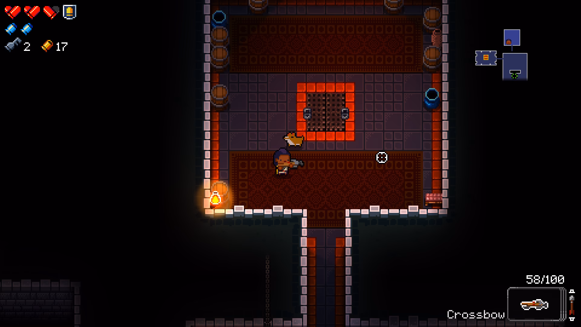Can a resourceful rat steal a secret room in enter the Gungeon?