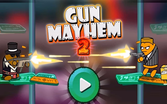 How to play gun Mayhem Y8?