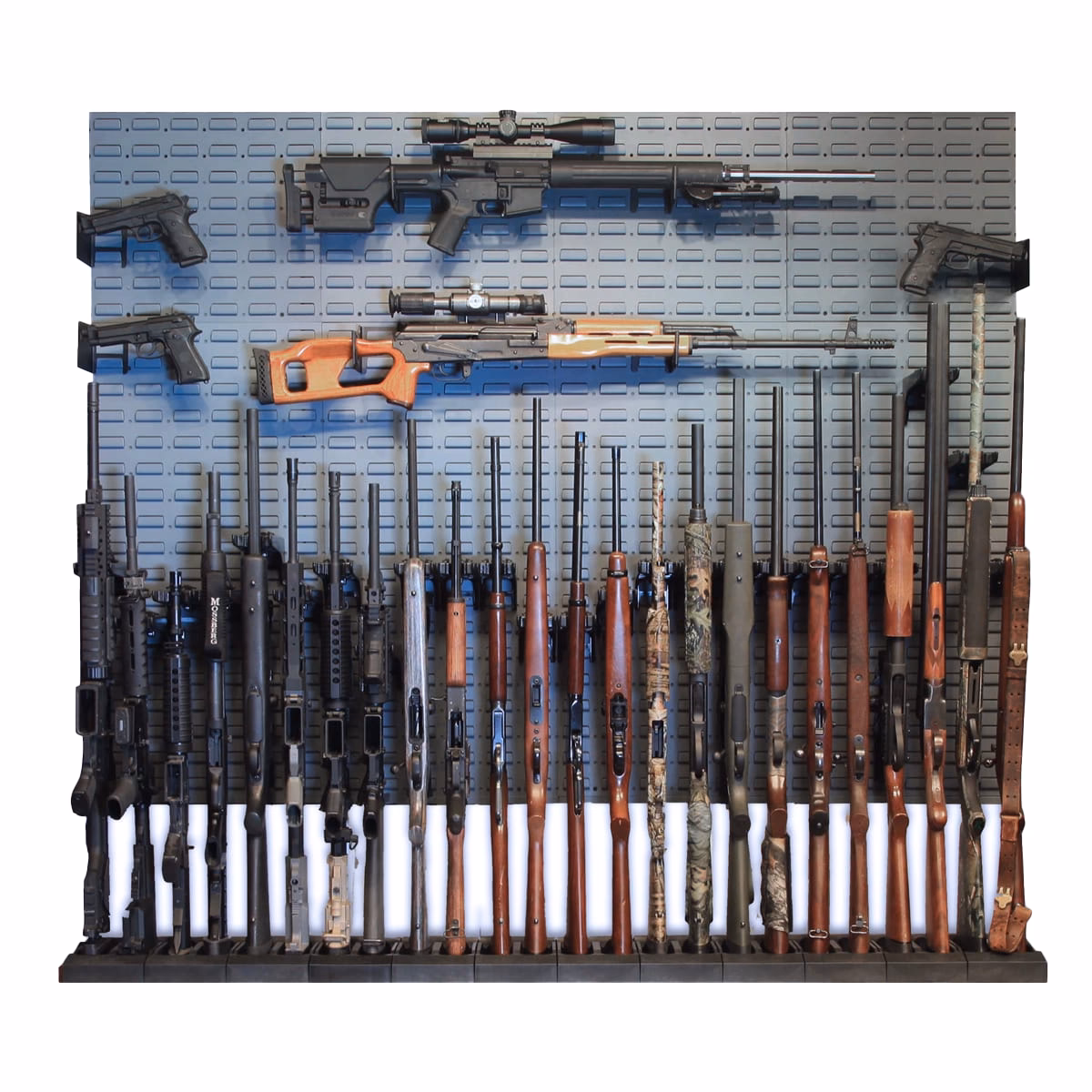 Should you hang your guns on the wall with Slatwall?