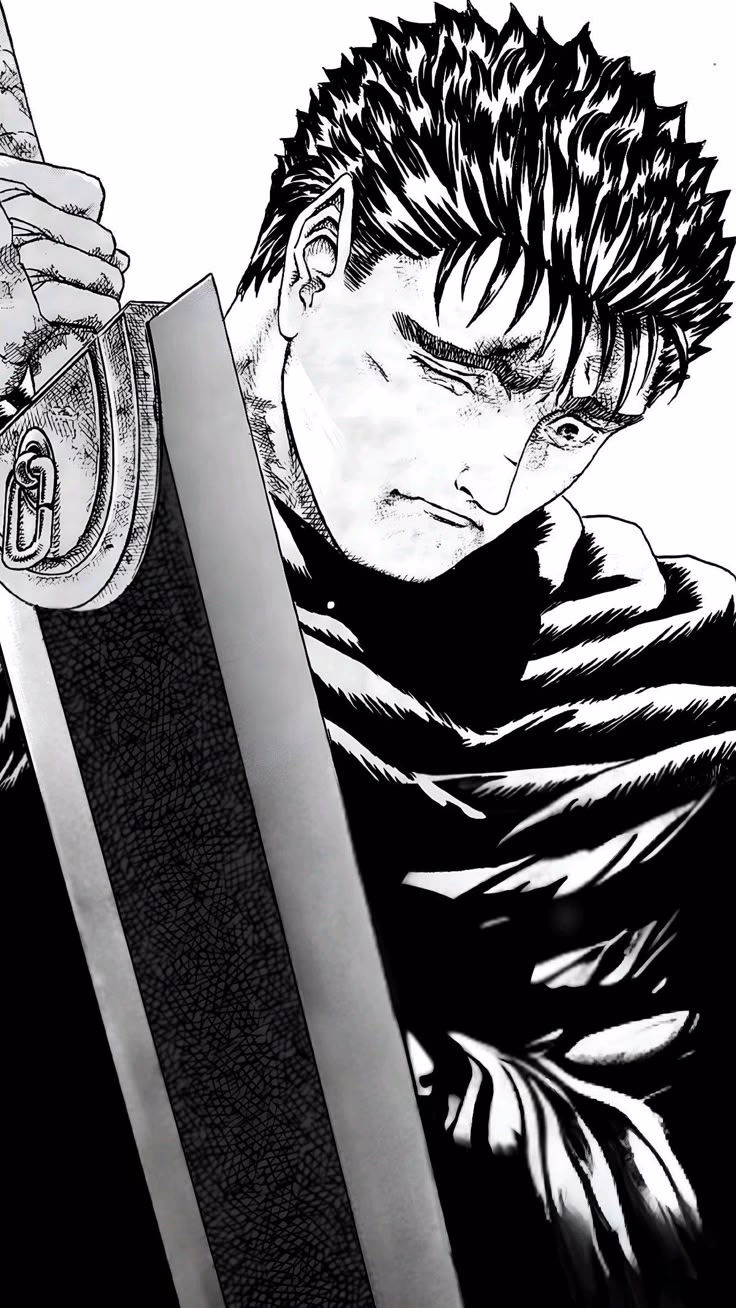 Where can I find inspiration for Guts manga panel?