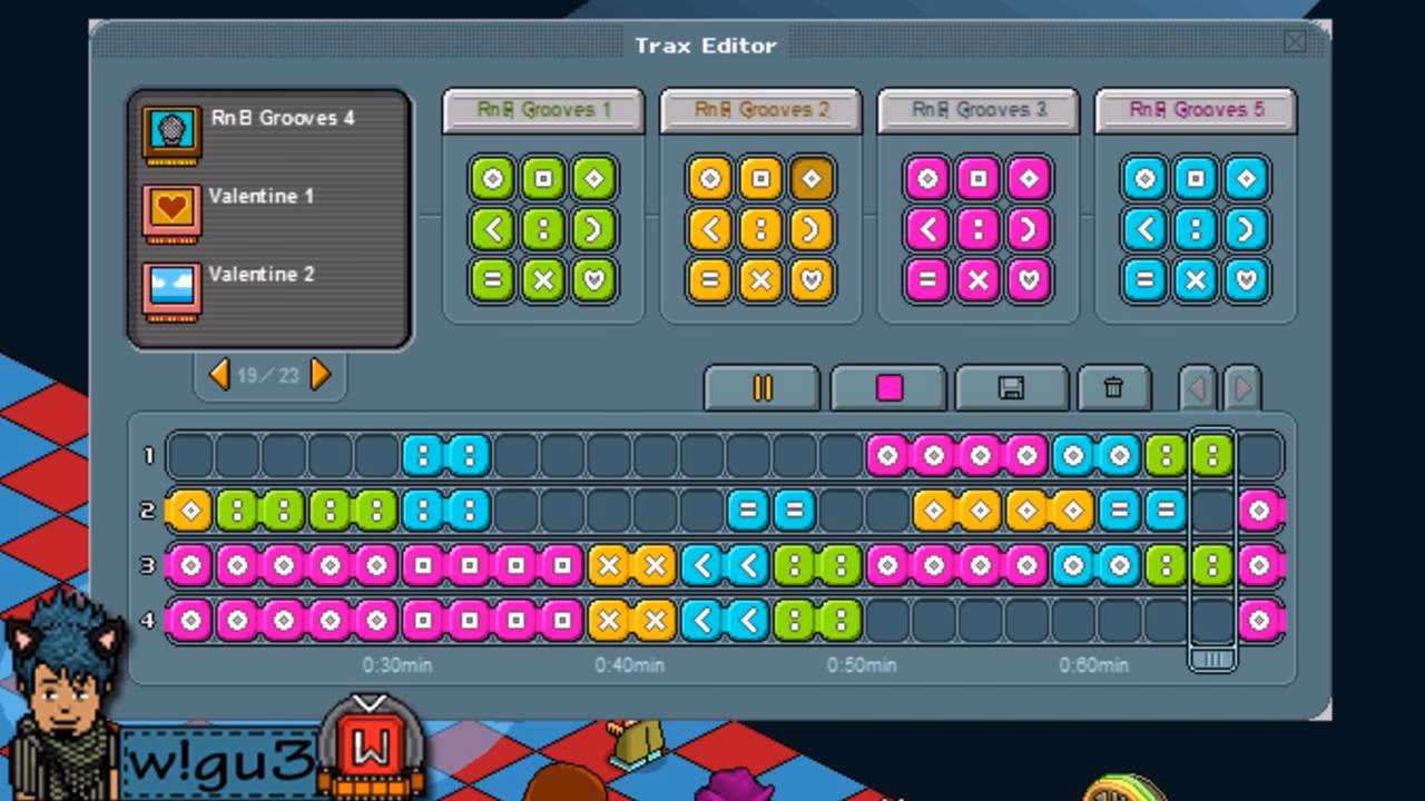 Does Habbo have a traxmachine?