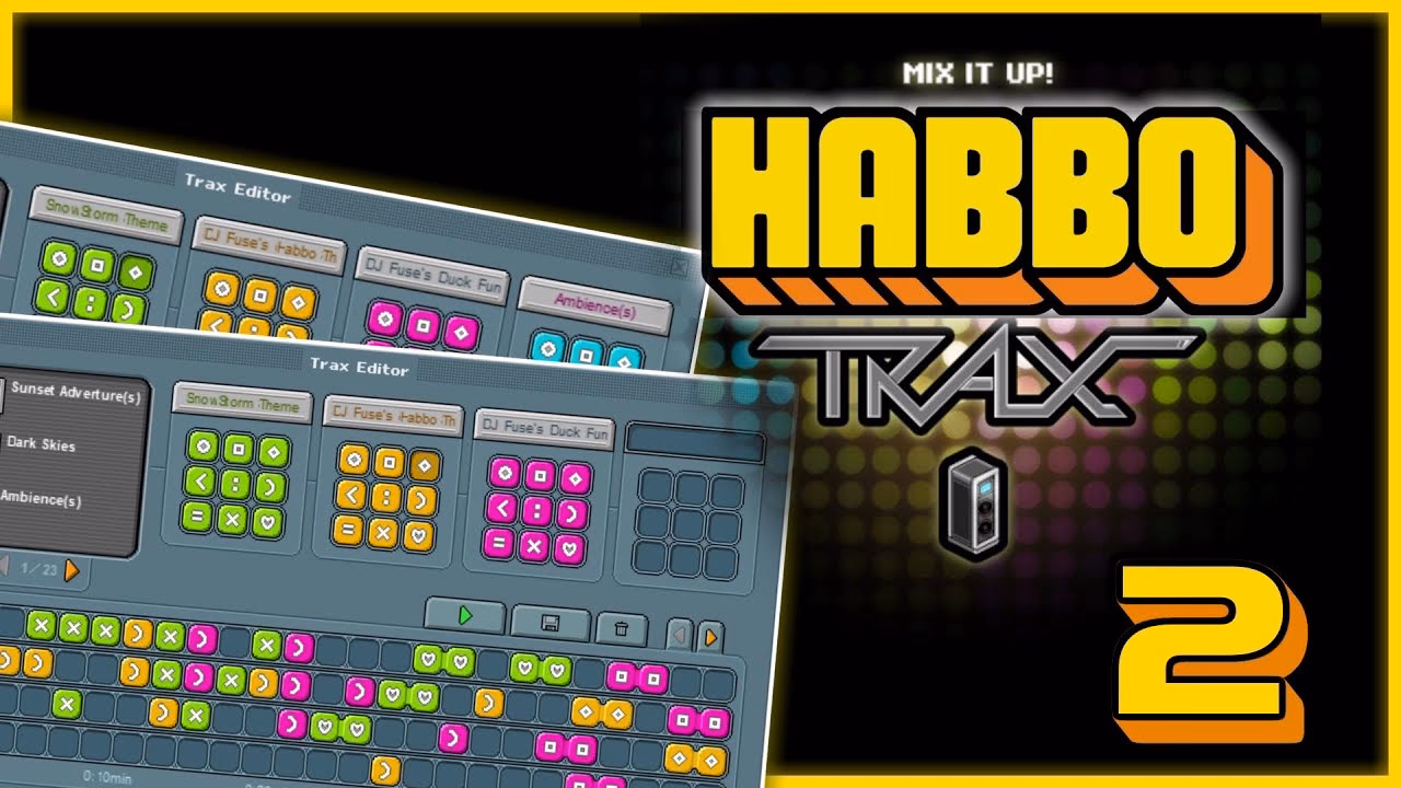 What projects are made by Habbo players?