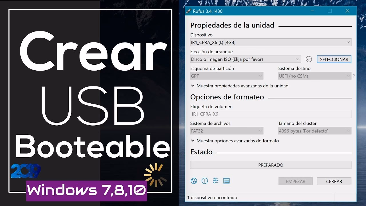 ¿Cómo instalar una imagen ISO?