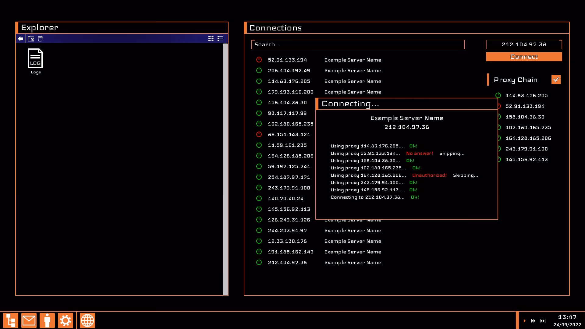 What is a hacker simulator?