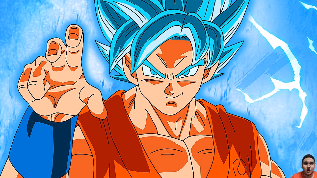 Can Goku's hair be blonde in the manga?