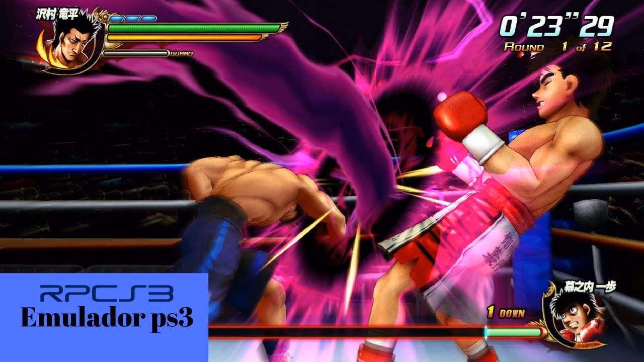 How do I save progress in Hajime no Ippo?
