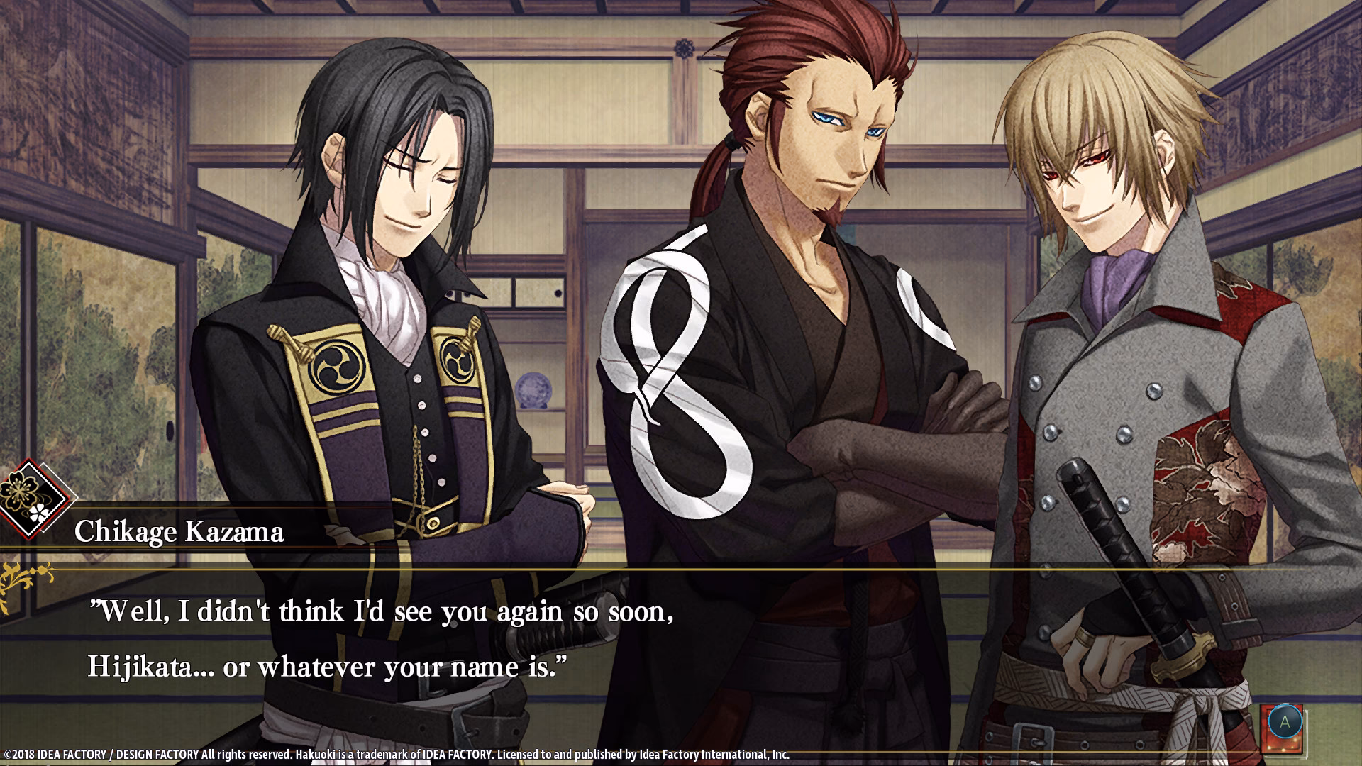 What does Hakuoki mean?