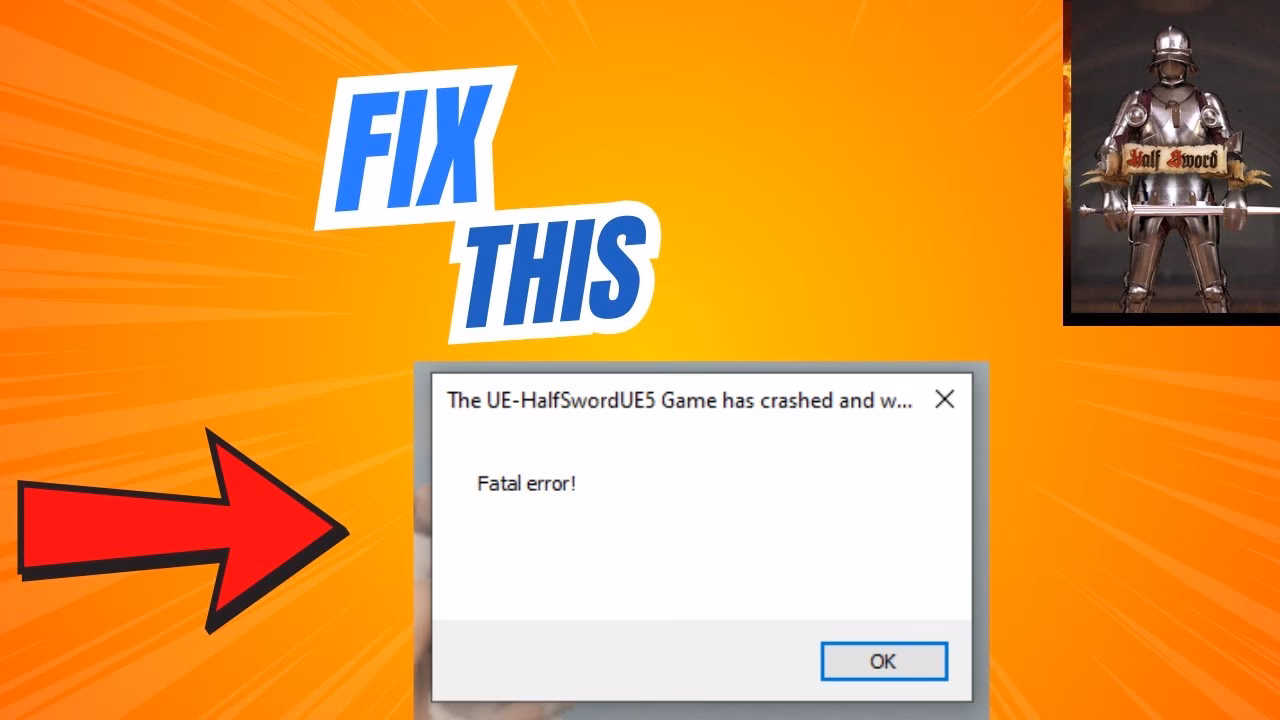 Why is half sword crashing?