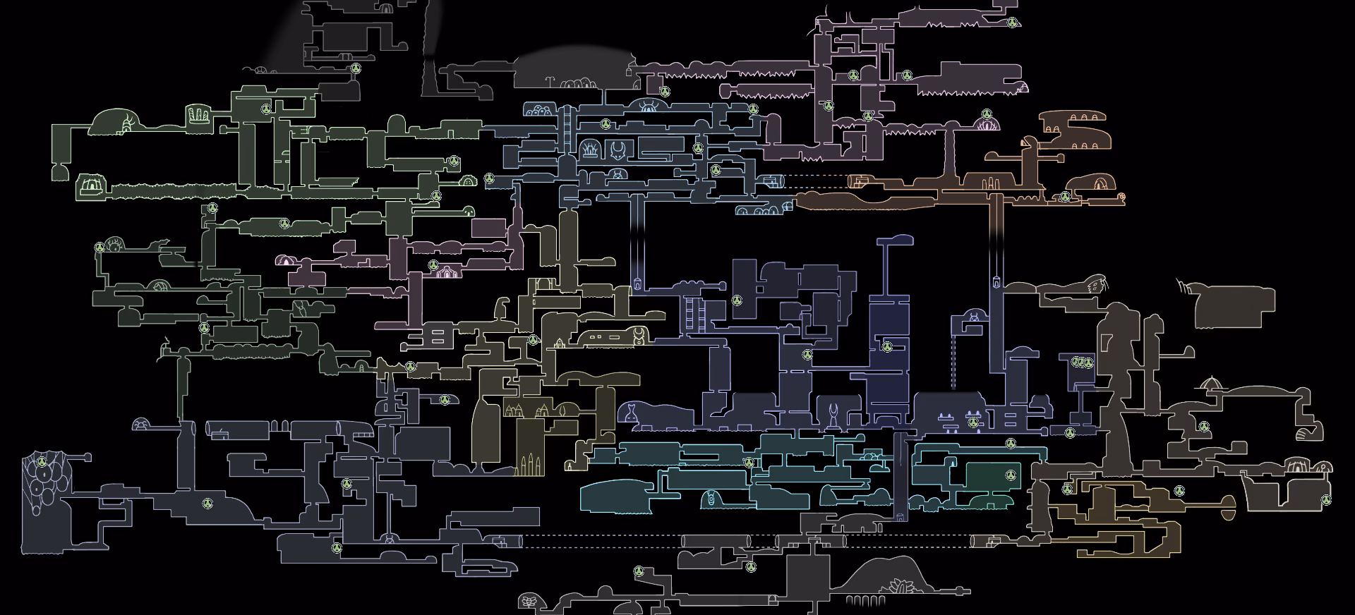 Where is Hallownest's Crown located?