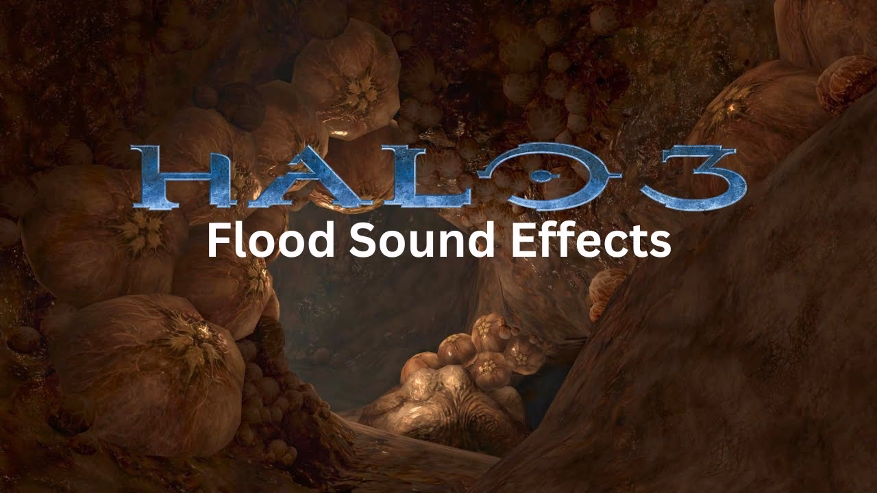 Where can I listen to Halo flood sounds?