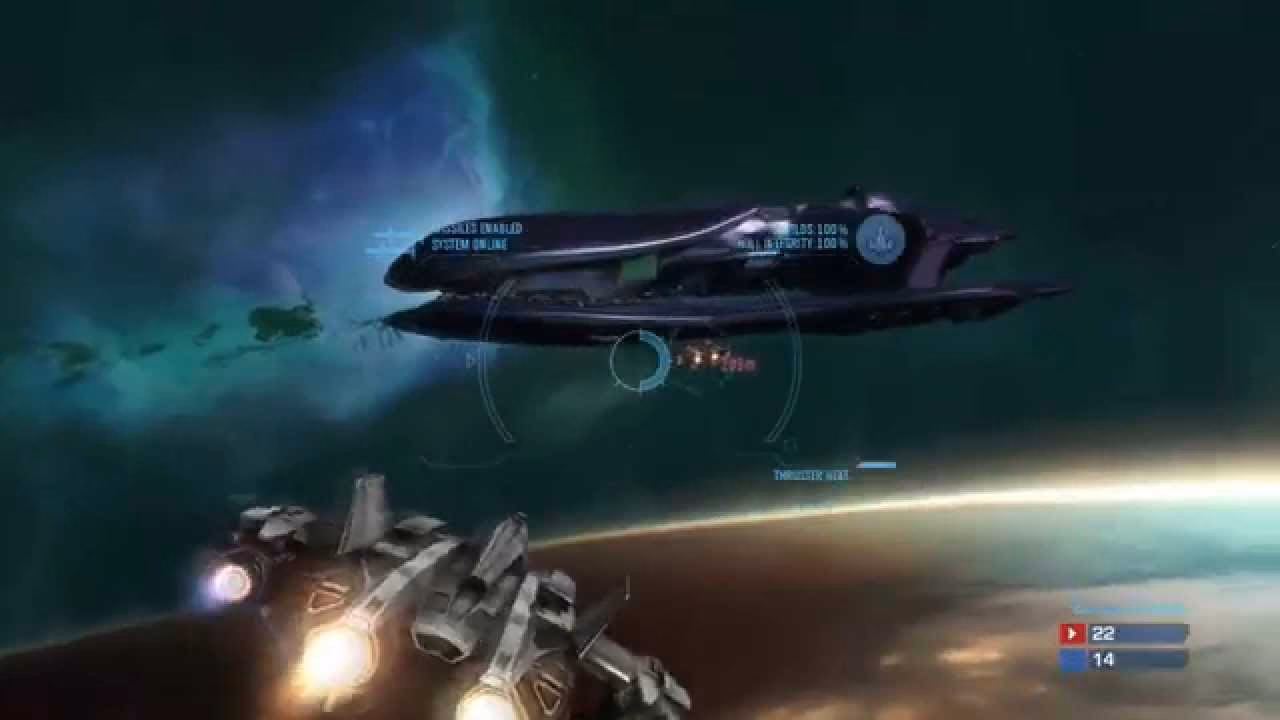 Where does High Charity take place in Halo 3?