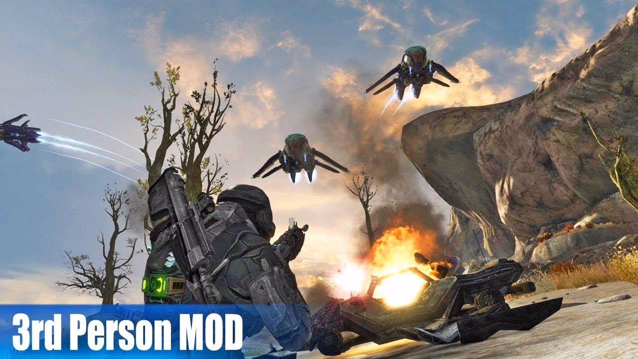 Does Halo Reach have a third person view?