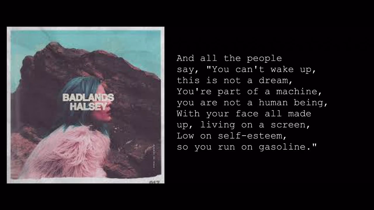 What is Halsey - gasoline lyrics?
