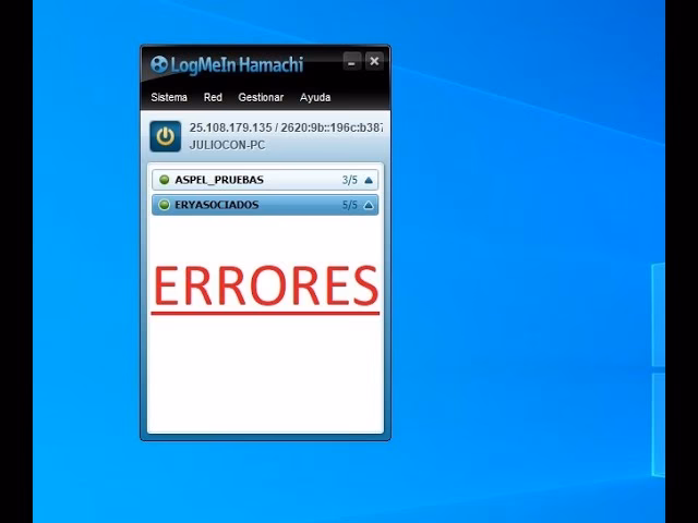¿Cómo configurar Hamachi?