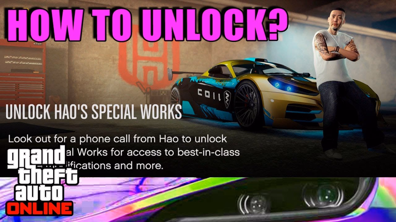 Can you use a custom car in Hao's special works?