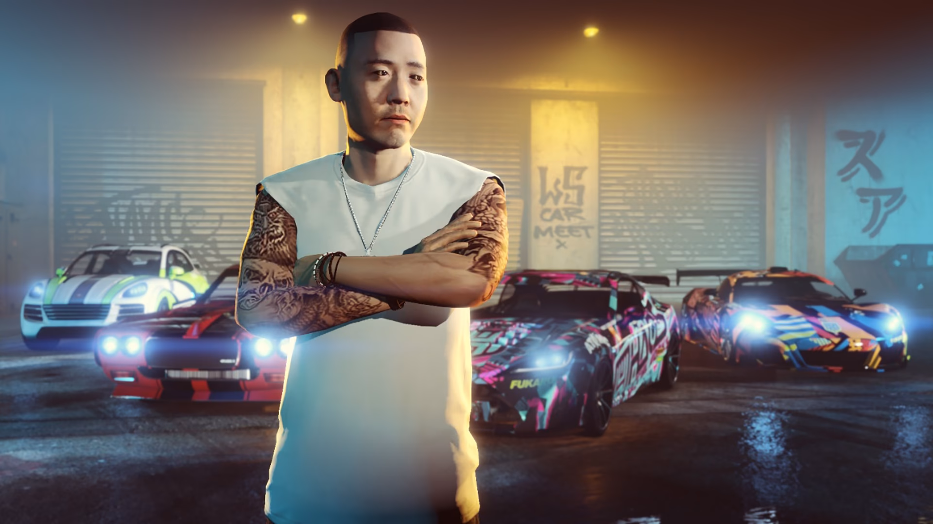 Can you use a custom car in Hao's special works?