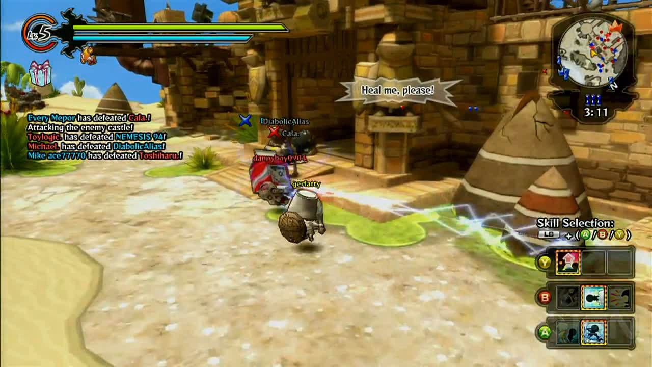 Is Happy Wars a multiplayer game?